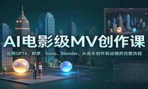 AI��Ӱ��MV�����Σ�����GPT6�����Ρ�Suno��Blender�������ִ������˾�����