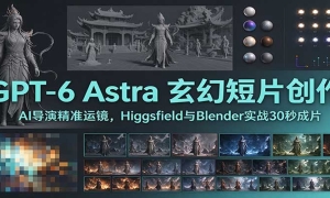 GPT-6 Astra ���ö�Ƭ������AI���ݾ�׼�˾���Higgsfield��Blenderʵս30��