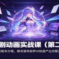 AI���綯��ʵս�Σ��ڶ���)��С˵��д�籾�־������黭������AI���ٲ�����