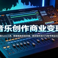 AI���ִ�����ҵ���ֿΣ���ͨSuno���ߣ����ձ��������ı࣬�㶨��Ȩ��������