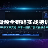 AI��Ƶȫ��·ʵս��ѵ�Σ���ʾ��ϵͳ�๤��ʵ�٣������˾�����ʵ���ںϰ�