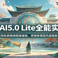 ����AI5.0 Liteȫ��ʵ�ٿΣ�����������ϸͼ��༭���߼��������续���ѧ