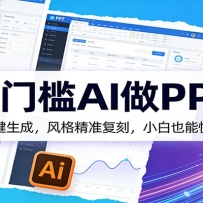 ���ż�AI��PPT��AI֪ʶ��һ�����ɣ����׼���̣�С��Ҳ�ܿ��ٳ���Ʒ