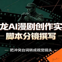 ������AI���紴��ʵս�Σ���ɫ���軹ԭ���ű��־�׫д��AI�����Ƭ��������