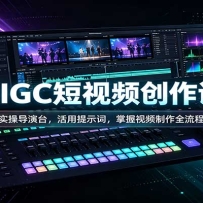AIGC����Ƶ�����Σ�ʵ�ٵ���̨��������ʾ�ʣ�������Ƶ����ȫ����