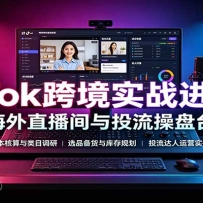 TikTok�羳ʵս���׿Σ��ɱ�������Ŀ���У�ѡƷ������Ͷ��������Ӫ