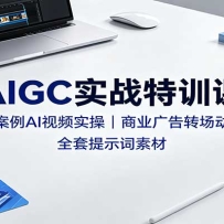 AIGCʵս��ѵ�Σ��స��AI��Ƶʵ�٣���ҵ���ת��������ȫ����ʾ���ز�