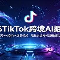 2026TikTok�羳AI���Σ��������+AI����+ѡƷ����������ʵ�ֺ������Ƶ��