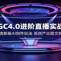 AIGC4.0����ֱ��ʵս�Σ���͸�°�AI�����淨����Ч����ͼ����Ƶ